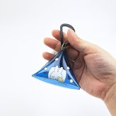 ミッフィー miffy クリア三角ポーチ おやすみ