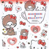 モンチッチ× ハローキティ クリアキャンディシール スタンダード 文具 Sanrio
