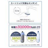 ブリタ ボトル型浄水器 アクティブ 0.6L ＋ マイクロディスク カートリッジ お徳用8個入 2点セット