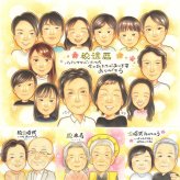 還暦のギフトに、気持ちが伝わる贈り物として喜ばれています。修正無料で、納得しながら進められます。 還暦 ギフト 似顔絵 名入れ 手描き プレゼント 贈り物 還暦 誕生日 お祝い 記念 大人数 祖父 おじいちゃん おばあちゃん 祖母 下書き確認 名入れ 修正無料 そっくり かわいい 親孝行 一生もの 長寿 一生もの 傘寿 還暦 感激 還暦祝い 卒寿祝い 初任給 古希祝い お祝いの品 百寿祝い