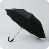 フォックスアンブレラズ FOX UMBRELLAS TL1 Maple Crook 折り畳み傘 晴雨兼用傘 tel1-bk-bk ユニセックス BLACK 折畳傘