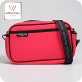 ウィローベイ ショルダーバッグ レディース ブランド WILLOWBAY ラージクロスボディバッグウィズロープ クロスボディ FUCHSIA PINK