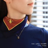 ゴールド ネックレス K18 18金 ネックレス ゴールド ネックレス チェーン 錨 碇 アンカー 選べる3色 イエロー ピンク ホワイト シンプル 華奢 上品 ご褒美 彼女 妻 女性 レディース 誕生日 プレゼント ハロウィン 【品番：CG-AK-2312】