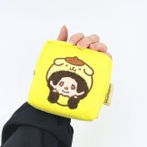 サンリオ ポムポムプリン ×モンチッチ サガラ刺繍ミニポーチ Sanrio
