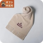ヴィヴィアンウエストウッド VIVIENNE WESTWOOD マフラー 26-W00Q7-C406-BEIGE レディース メンズ ベージュ マフラー