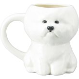 ダイカットマグ ビションフリーゼ [26-0162-168] ＳＡＮ４２３６ ４ プレミアムギフト 贈り物 お祝い 磁器 内祝い 出産内祝い 結婚内祝い 快気祝い 新築祝い お返し 贈り物 プレゼント ギフト