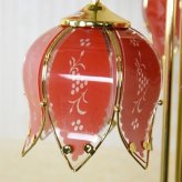 照明 ランプ サイド LED電球対応 ライト おしゃれ さりげない室内エッセンス・イスクージフロアーランプ/GD [Y] 照明 アンティーク ヨーロッパ ロココ クラシック モダン スタンドライト 間接照 ドラマや映画のスクリーンでも ガラス インテリア