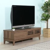 TV台 ライン 120幅 MBR ミディアムブラウン・ナチュラル 2色展開 テレビ台 ローボード リビング収納 テレビボード おしゃれ シンプル 新生活 家具 インテリア 不二貿易
