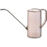 リッチェル グレース ラウンドピッチャー 1L ブラウン じょうろ おしゃれ 水差し 園芸用品 観葉植物 室内 ガーデニング じょうろ 細口 目盛り付き じょうろ 屋内 インテリア 雑貨 じょうろ 水やり