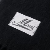 マルニ MARNI マフラー レディース SCMC0059Y0 UTW918 00N99 BLACK ブラック アルパカ 大判 ストール スカーフ フリンジ ロゴ ロゴラベル 防寒 秋冬 ブランド プレゼント ギフト