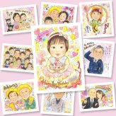 誕生日のプレゼントに、大切なひとを似顔絵にしませんか。相談しながら作れる、あたたかな似顔絵ギフトです。 似顔絵 バースデー プレゼント ギフト 手描き 名入れ 贈り物 誕生日 記念日 お祝い 子ども 男の子 家族 女の子 子供 修正無料 名入れ 下書き確認 そっくり 似てる 親孝行 かわいい 誕生日 記念 サプライズ 古希祝い 感謝の品 引っ越し お祝いの品 カラフル 感謝 初任給 喜寿祝い