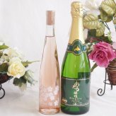 優雅な金箔入り辛口ロゼワインと国産ワインセット(おたる醸造 ナイアガラス白パークリングワインやや甘口(北海道)720mlJapanWine桜12.5度(山梨県)375ml