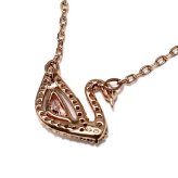 SWAROVSKI スワロフスキー ネックレス 5469989 Swan アクセサリー ローズゴールド