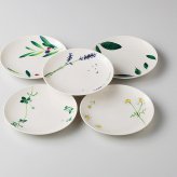 リゾート　プチケーキ皿セット 磁器 美濃焼 やきものの里から、暮らしを贈ります。　ギフト 食器 セット テーブルウェア