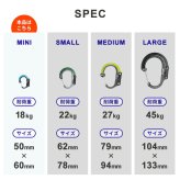 GEARAID ギアエイド ヒーロークリップ ミニ HEROCLIP MINI カラビナ フック バッグハンガー アウトドア 耐荷重18Kg 吊りフック S字フック 回転フック 回転 360度 キャンプ 登山 オフィス