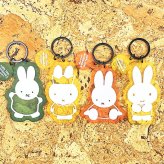 ミッフィー miffy 70th マット染色キーホルダー 2011年 70周年ヒストリー