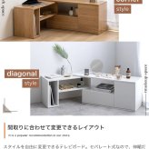 テレビ台 テレビボード イリゼ TV台 ローボード テレビラック TVボード AVラック コーナー 伸縮型 収納 ラック 棚 32型 24インチ 一人暮らし コンパクト スリム ロータイプ 小さい 小さめ 幅95 幅142 三角