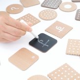 dou? ひらがなbiscuit | パズル おもちゃ 玩具 知育玩具 ひらがな 練習 木製 木のおもちゃ おままごと おしゃれ