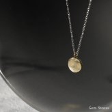 le lien clair ゴールド シルバー ネックレス シンプル 可愛い 丸い プチ つけっぱなし お洒落 レディース 18金 K18 地金 ペンダント ジュエリー アクセサリー プレゼント ギフト 記念日