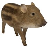 置物 イノシシ 歩くイノシシ 幅26.5cm woobia ウービア いのしし リアル おしゃれ 玄関 インテリア オブジェ ガーデン うり坊 干支 亥年 動物 アニマル 個性的 存在感 プレゼント ギフト 無病息災 面白い 縁起
