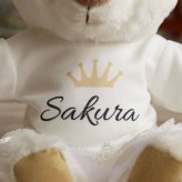 結婚祝い 名入れ ペア テディベア 【ふたりの門出に、世界にひとつのペアベア 】 名入れTシャツ ウェディングギフト 入籍祝い 新郎新婦 入籍祝い 友達 夫婦 ウェルカムスペース ウェルカムベア 記念日 入籍記念 結婚記念日 花以外 記念品 飾り物 ウェルカムドール インテリア 置物 完成品 可愛い 結婚記念 ぬいぐるみ くま カジュアルウェディングベアKUU＆FUU 8023602