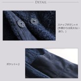 トスカーナムートン コート ロング ムートンコート レディース ダブルフェイス 九部袖 アウター コート 秋 冬 イタリア 毛皮 ギフト プレゼント 7F (01000693r)
