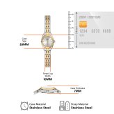 フォッシル FOSSIL 腕時計 レディース SCARLETTE MINI 三針 ツートーン ステンレススチールウォッチ ES5473【2026 新作】