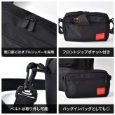 マンハッタンポーテージ ショルダーバッグ Manhattan Portage ジョガーバッグ メンズ レディース 斜め掛け 撥水 コーデュラ A5 軽量 横型 おしゃれ シンプル 黒 ブラック ショルダーバック ミニショルダー 斜めがけ バッグインバッグ カジュアル 大人 ブランド MP1404L