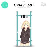 【SC03J】【スマホケース/スマホカバー】【ギャラクシーS8+】SC03J スマホケース Galaxy S8+ SC-03J カバー ギャラクシーS8+ キャラB 水色 nk-sc03j-1330【メール便送料無料】