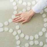 ラグ カーペット マット 130×190cm 敷物 洗える 洗濯機可能 丸洗い ホット 対応 床暖房対応 すべり止め付き 滑り止め ウレタン入り リビング 寝室 子供部屋 キッズルーム おしゃれ 北欧インテリア ピンク ブルー グレー アイボリー