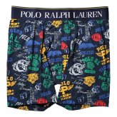 ポロラルフローレン：COTTON STRETCH POUCH ボクサーブリーフ（バーシティスタンププリント)[ボクサーパンツ/ 男性下着/ メンズインナー/人気ブランド/おすすめギフト/誕生日プレゼント/メンズファッション]