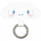 サンリオ マルチリングプラス シナモロール スマホリング 落下防止 ストラップホルダー 挟むだけ キャラクター グッズ iPhone Android 全機種対応 サンリオ正規ライセンス品