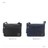 LANBINenBlue ランバンオンブルー ショルダーバッグ リール ショルダー 斜め掛け 普段使い 使いやすい シンプル メンズ ギフト プレゼント ブラック 530113