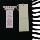 マルニ MARNI マフラー scmc0059y0-utw918-00n99 レディース BLACK