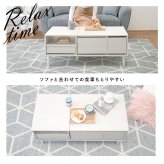 センターテーブル コスメテーブル ドレッサー ミラー付き 収納 ロータイプ 幅95cm ローテーブル 2WAY おしゃれ 姫系 かわいい コンパクト ミニドレッサー 一面鏡 鏡台 化粧台 フェミニン 女の子 机 ブラウン ホワイト 白 リビングテーブル