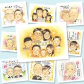 還暦祝い ギフト 似顔絵 手描き 名入れ プレゼント 贈り物 還暦 お祝い 60歳 誕生日 記念日 大人数 家族 お父さん 両親 お母さん 修正無料 名入れ 下書き確認 親孝行 実績多数 かわいい 宝物 長寿 60歳 還暦 思い出 同窓会 キレイ 喜ばれる 傘寿祝い 感謝の品 応援 引っ越し 初任給 米寿祝い 闘病中の方への励まし お祝い返し 感謝 お祝いの品