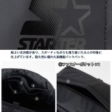 STARTER スターター リュック 大容量 30L ボックス型 バックパック 通学 通勤 PC収納 B4 A4 撥水 スクエア メンズ レディース スポーティー カジュアル 部活 部活用 スポーツ 部活リュック 高校生 大学生 学生 SCG-6802 2026FW