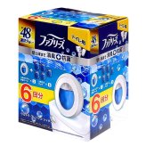 P＆G ( ファブリーズ )　W消臭　トイレ用消臭剤+抗菌　ウルトラ・フレッシュ・シャボンの香り　詰め替え入りケース1個　6.3ml ＋ 詰め替え5個 6.3mL )　計6回分　まとめ買い・ストック　#78159