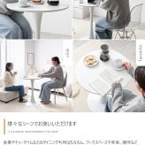 ダイニング家具 カフェテーブル 机 ダイニング デスク チューリップ 円形 丸型 食卓 一人暮らし 白 リビング コンパクト ホワイト テレワーク 大人女子 韓国インテリア 北欧 幅60 かわいい ラウンド 1本脚 デザイナーズ