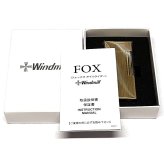 オイルライター FOX ゴールド ヘアーライン 重厚 おしゃれ ウインドミル 縦型ローラー式 フリント 高級 かっこいい 黒 喫煙具 メンズ ギフト プレゼント