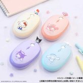 サンリオ クロミ Bluetooth マウス ワイヤレス 無線 静音 3台マルチペアリング対応 電池式 4ボタン 左右対称デザイン おしゃれ かわいい キャラクター PC 周辺機器 デスク周り パソコン周辺機器 KU.クロミ サンリオ正規ライセンス品