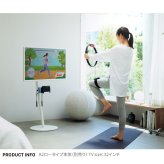 WALLインテリアテレビスタンド マグネット付きスマート電源タップ  追加オプション 部品 パーツ 電源コード ACコード 延長コード 延長ケーブル コンセント 配線 おしゃれ 磁石 自由に設置 背面収納 テレワーク