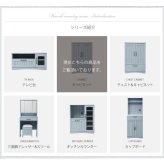 収納家具 ラック フレンチカントリー 扉付き キャビネット 幅60 リビングキャビネット 木製キャビネット リビング収納 棚 姫