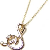 イニシャル ネックレス K18 ゴールド ダイヤモンド 0.01ct 一粒 ダイヤネックレス ペンダント S レディース アクセサリー 18金 18K ジュエリー 天然ダイヤ 華奢 シンプル プレゼント ギフト