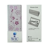 WIC DESIGN／ メガネケース（桜柄)  折り畳み式 眼鏡ケース スリム クリスマス バレンタインプレゼント ギフト　ブランド  キャラクター WICD50303G