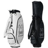サイコバニー ゴルフ キャディバッグ カートキャディバッグ MONOTONE EDITION Psycho Bunny PBMG6BC3 お誕生日祝い お祝い 記念品 お父さん 父の日 彼氏 男性 30代 40代 50代 60代 母の日 お母さん 還暦祝い 敬老の日 彼女 人気プレゼント プレゼント