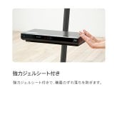 WALL SEVENSTAND セブンスタンド A2ロータイプ対応 レコーダー棚板 DVDレコーダー BDレコーダー PS5 プレステ5 テレビ台 テレビスタンド TVスタンド 部品 パーツ スチール製 WALLオプション レコーダー収納 ウォール 家具