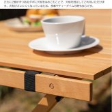 テーブル DIY 折りたたみ レジャー ウッド 90cm 木製 ロール ハイ アウトドア キャンプ バーベキュー ピクニック インテリア