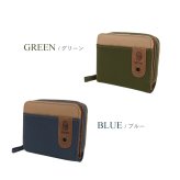 C.W.ニコル 財布 二つ折り財布 ラウンドファスナー 軽量 大容量 フクロウ ロゴ 森林保全 売上の一部寄付 ナチュラルカラー ギフト レディース メンズ
