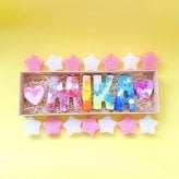 お名前クレヨン 名入れクレヨン 名前入り 誕生日プレゼント 出産祝い 1歳 2歳 3歳 知育玩具 女の子 男の子 キッズ ギフト プチギフト